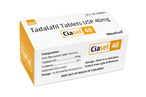 Ciasel 40mg Packaging Image