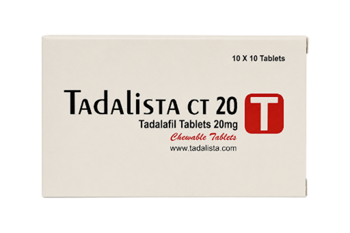 Tadalista CT 20mg Box Packaging