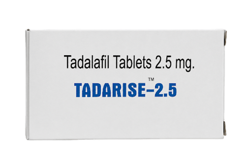 Tadarise 2.5mg Box Front Image