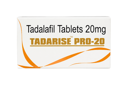 Tadarise Pro 20mg Box Packaging