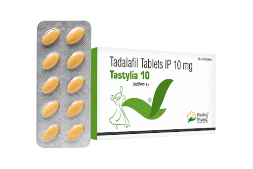 Tastylia 10mg Box Packaging