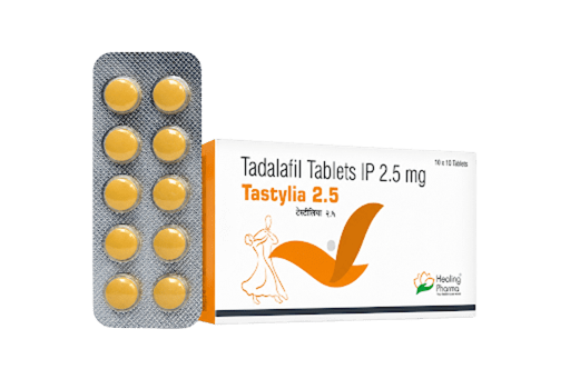 Tastylia 2.5mg Box Packaging