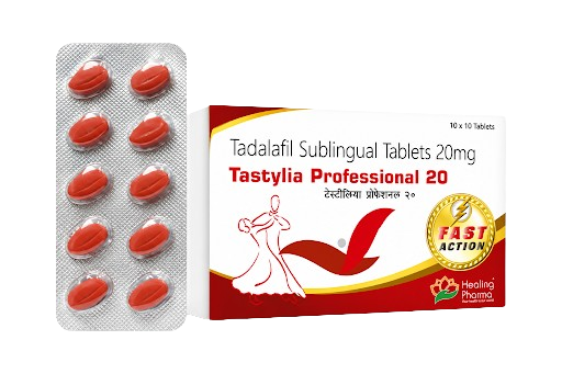 Tastylia Professional 20mg Tadalafil Tablets
