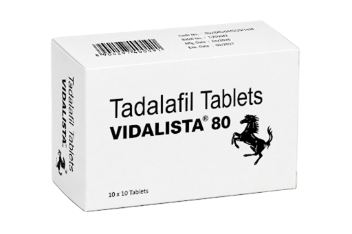 Vidalista 80mg Box Packaging